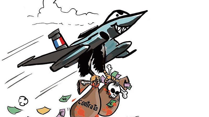 Illustration - Macron agent commercial de Dassault