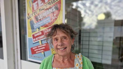 Illustration Maryse Brutout à nouveau candidate Lutte ouvrière au Grand-Lucé