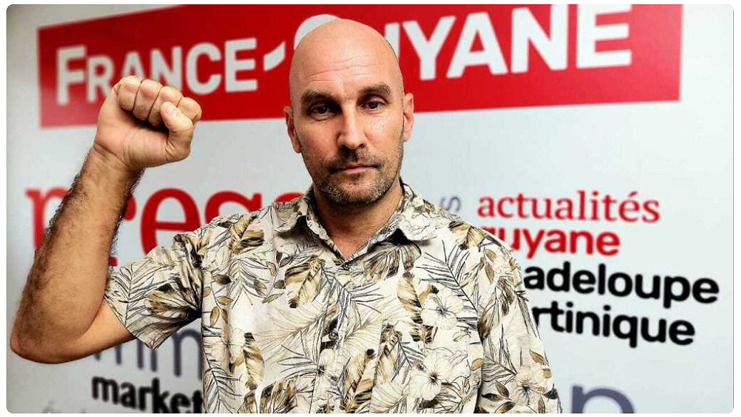 Illustration Sébastien Caugant, Lutte ouvrière candidat à Kourou : " À part les fumées des fusées, il ne retombe pas grand-chose "