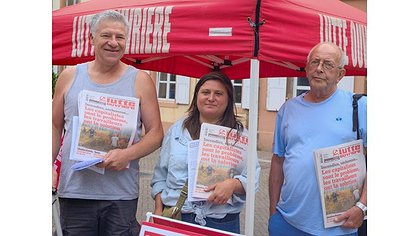 Illustration Canicule, inflation, salaires... Lutte ouvrière lance sa campagne de terrain