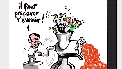 Illustration Malgré la répression policière, les étudiants continuent de s'opposer aux coupes budgétaires !