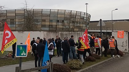 Illustration Grève sur le campus