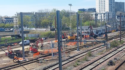 Illustration Une gare bloquée pour un câble ?