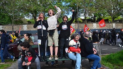 Illustration Le 1er mai, c’est dans la rue, pas au boulot !