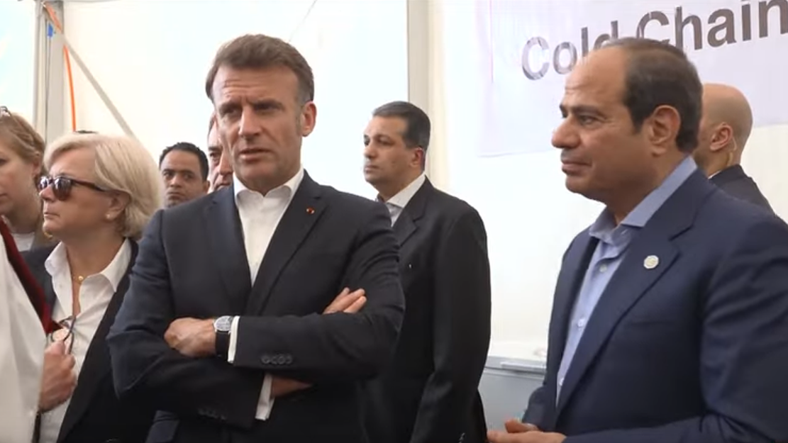 Illustration - Macron en Égypte : cinéma diplomatique