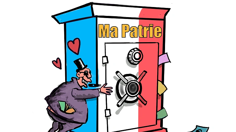 Illustration - Patriotes du coffre-fort