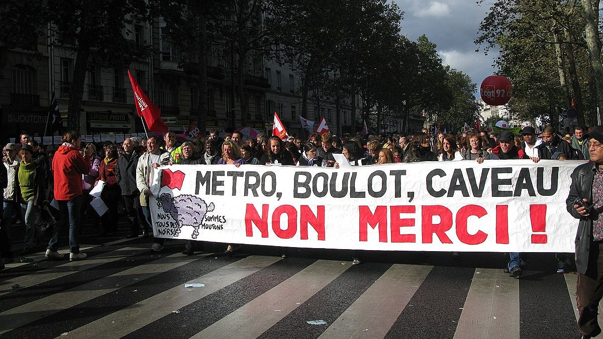 Illustration - Les jeunes dans la galère, les vieux dans la misère…