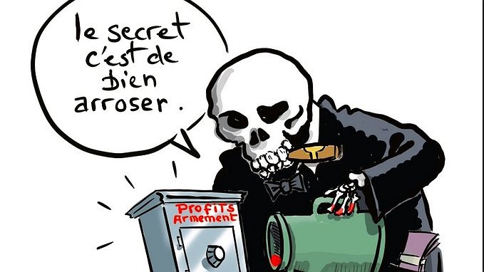 Illustration - la guerre s'étend