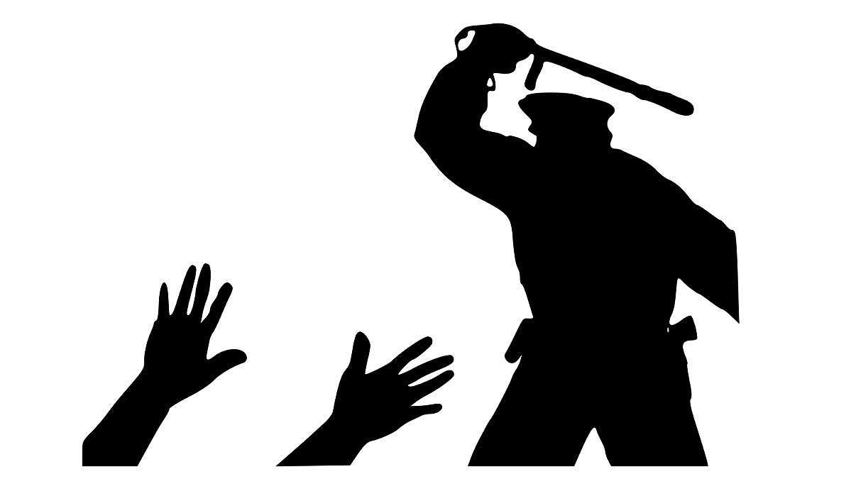 Illustration - révolte de jeunes contre la police