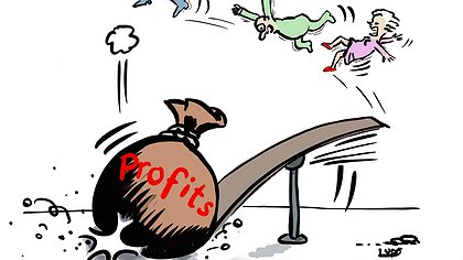 Illustration la faute au capitalisme