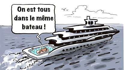 Illustration Des familles en Nord… massif