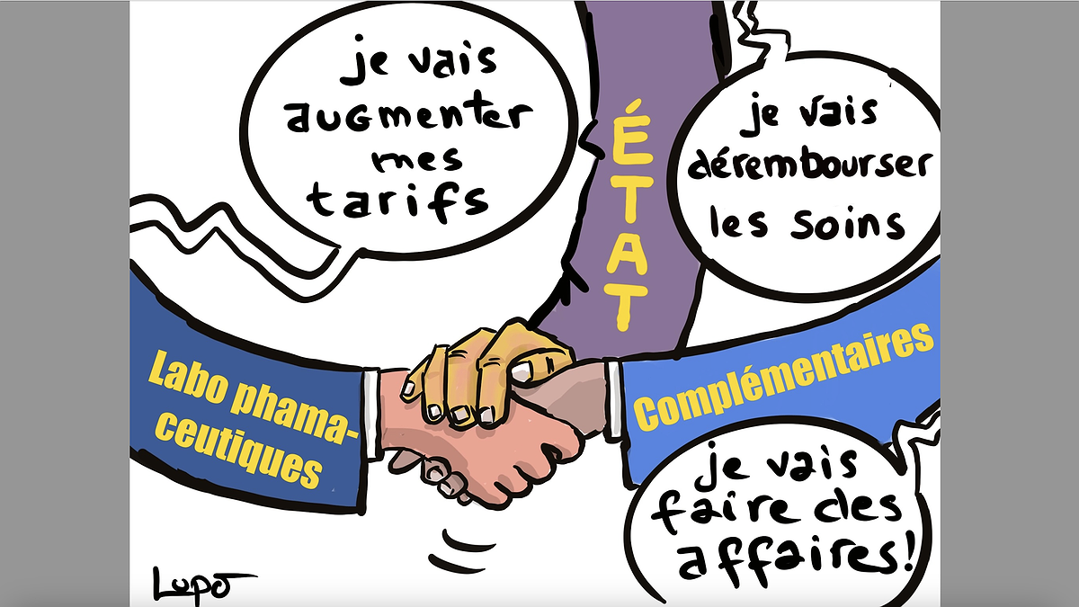 Illustration - chère santé