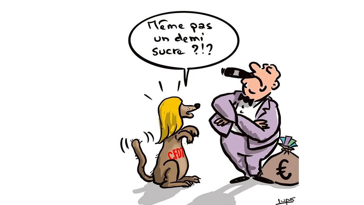 Illustration - En suspens mais sans suspense