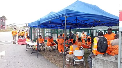 Illustration Grève à Ribal TP pour les salaires