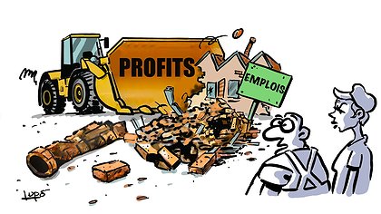 Illustration l’État approuve les licenciements