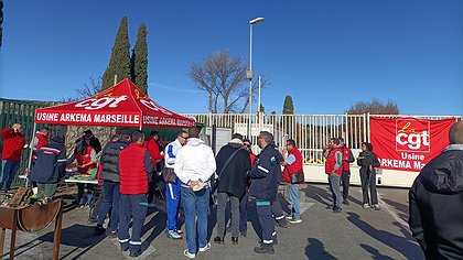 Illustration Grève à Arkema