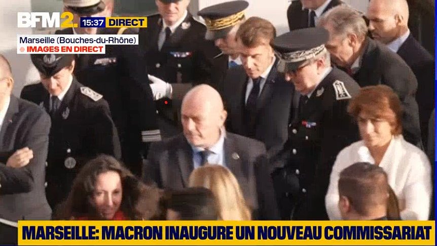 Illustration - Macron à Marseille : beaucoup bruit pour rien