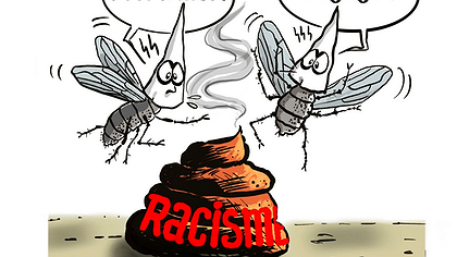 Illustration Un racisme ignoble encouragé par les politiques xénophobes