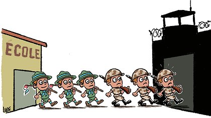 Illustration la ministre des dernières colonies