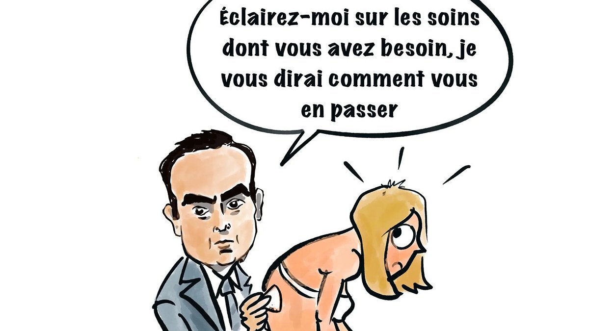 Illustration La ruée pour être soigné