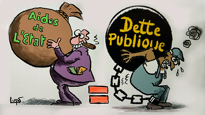 Illustration Patrons maîtres-chanteurs et politiciens complaisants