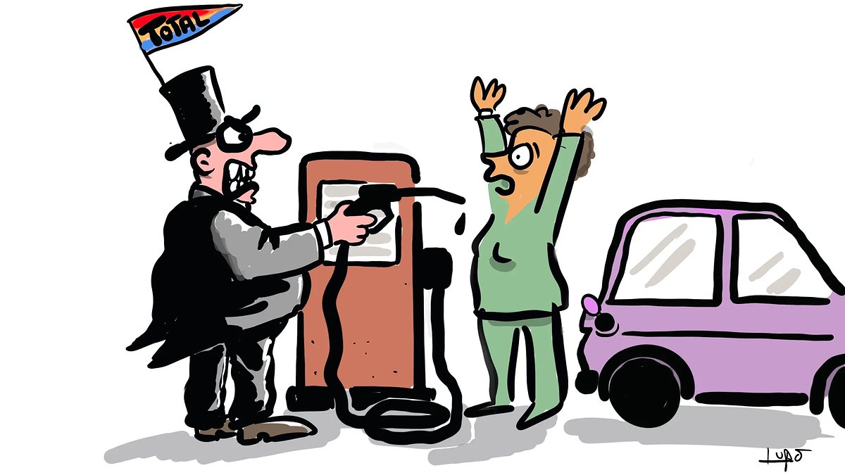 Illustration - les profiteurs de guerre