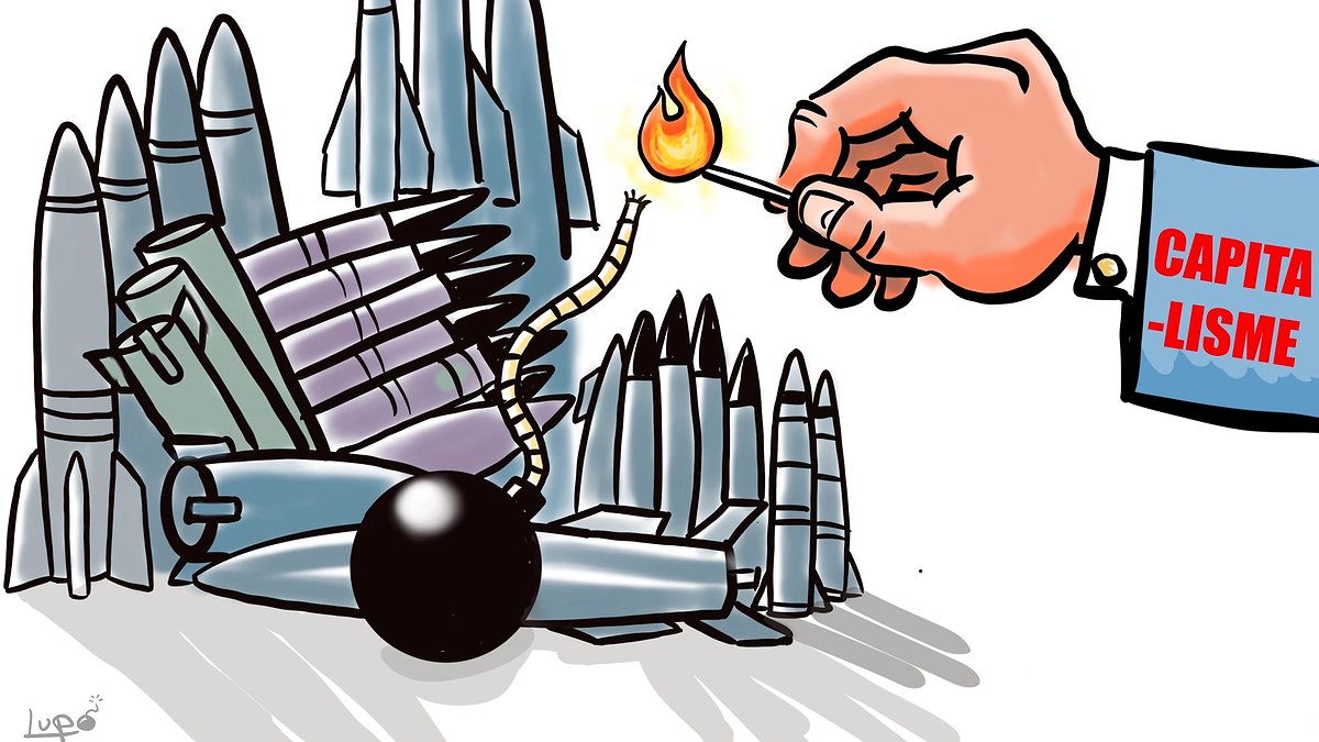 Illustration marre de l’ambiance de guerre autour des vols des fusées !