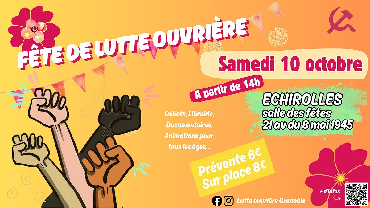 Illustration - Fête annuelle de Lutte ouvrière