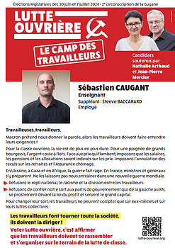 Illustration affiche électorale législatives juin 2024