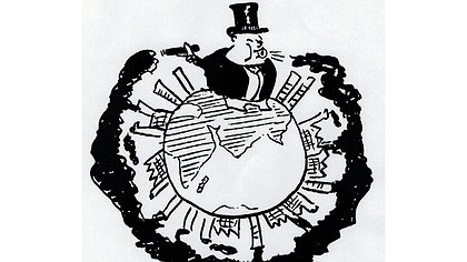 Illustration CLIMAT : LES CAPITALISTES NOUS POUSSENT DANS LA FOURNAISE