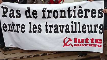 Illustration 1erMai : Vive l'Internationale des travailleurs