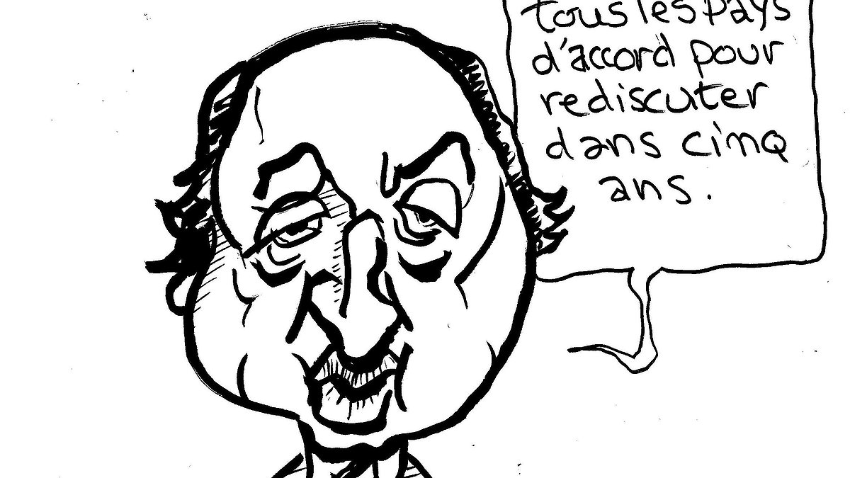 Illustration - succès pour Hollande…  mais pas pour la planète !
