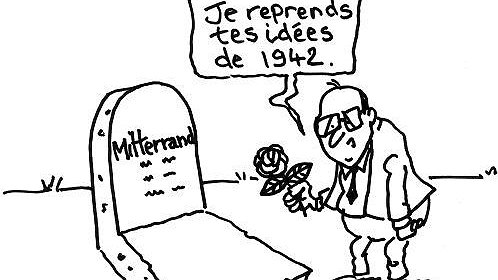 Illustration - Hollande, digne héritier de Mitterrand