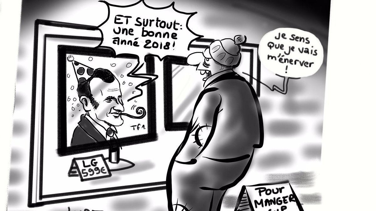 Illustration - les mensonges de Macron