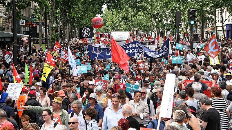 Contre Macron, la force des travailleurs est dans la lutte