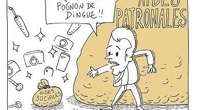 Illustration - Pour Macron, il y a trop pour les pauvres, jamais assez pour les riches !