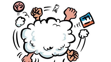 Illustration - bataille au sommet, mais pour quoi ?