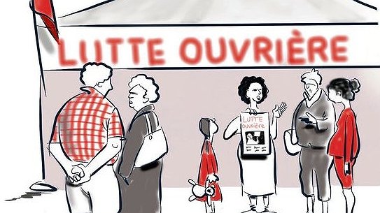 Illustration - Les militants de Lutte ouvrière à votre rencontre