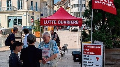 Illustration - Les militants de Lutte ouvrière à votre rencontre