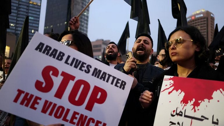 Illustration - “la vie des Arabes compte”