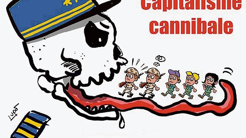 Illustration - Affirmer le rejet du capitalisme et de la guerre