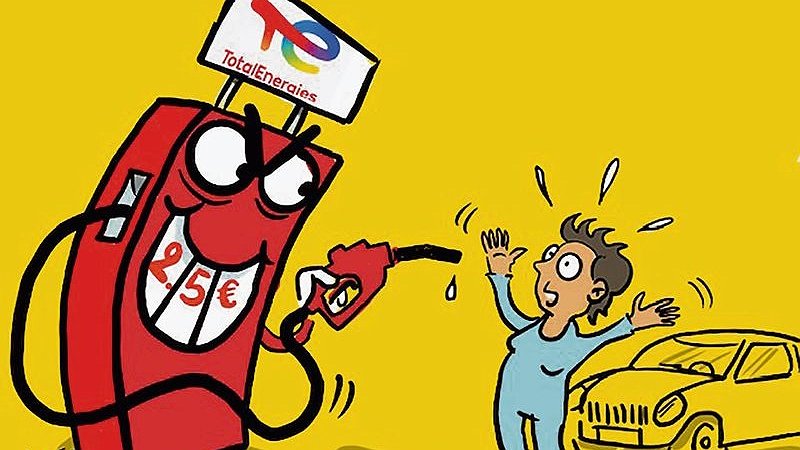 Illustration - le gouvernement palabre, Total encaisse