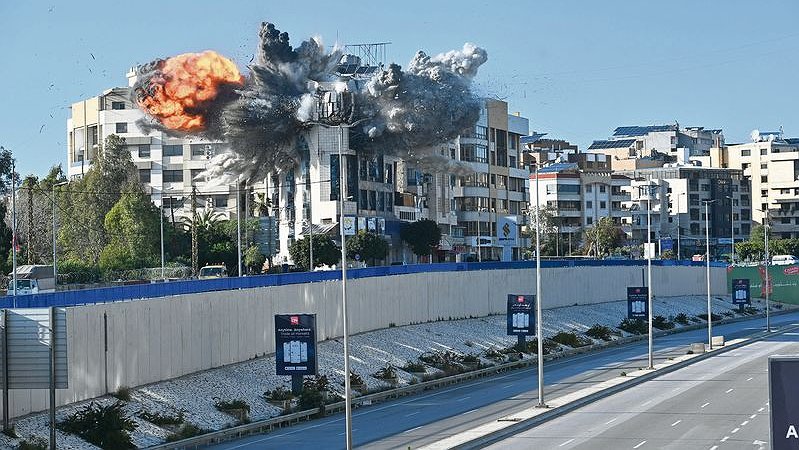 Illustration - le chaos et une guerre sans issue