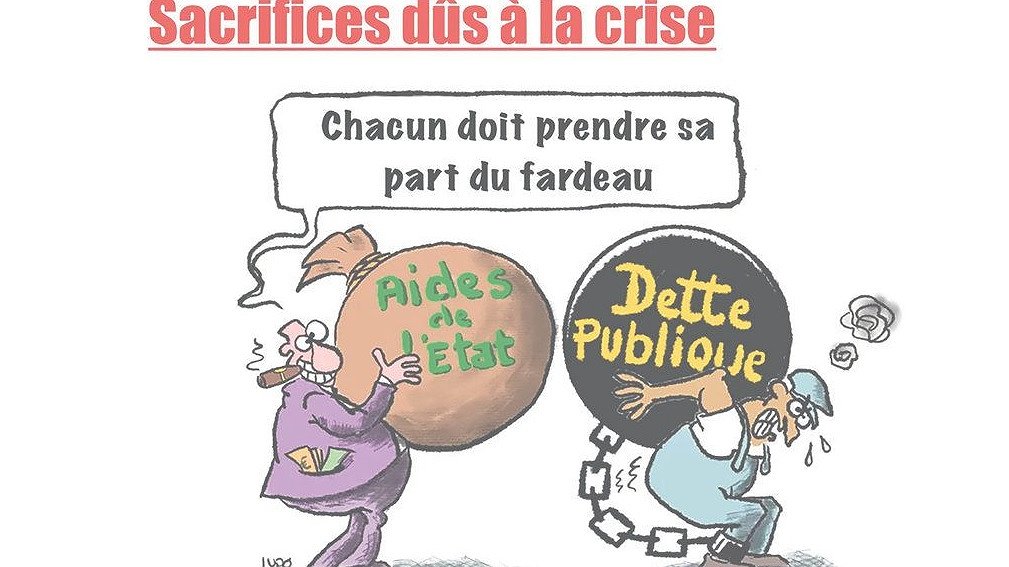 Illustration - ceux qui la creusent et ceux qui la payent