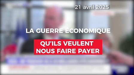 Illustration La guerre économique qu'ils veulent nous faire payer