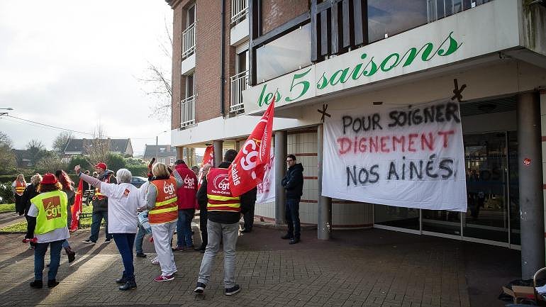 Illustration - Le scandale des maisons de retraite