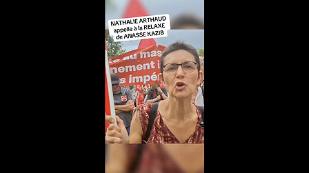 Illustration Appel au rassemblement pour la relaxe d'Anasse Kazib et de son camarade de Révolution permanente