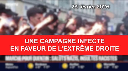 Illustration Une campagne infecte en faveur de l'extrême droite