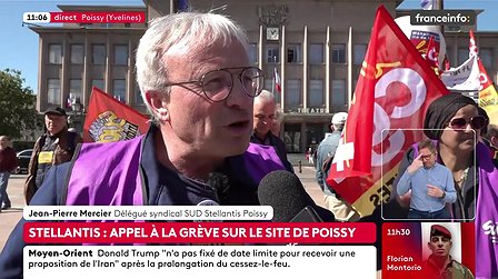 Illustration Interview de Jean-Pierre Mercier (France Info)