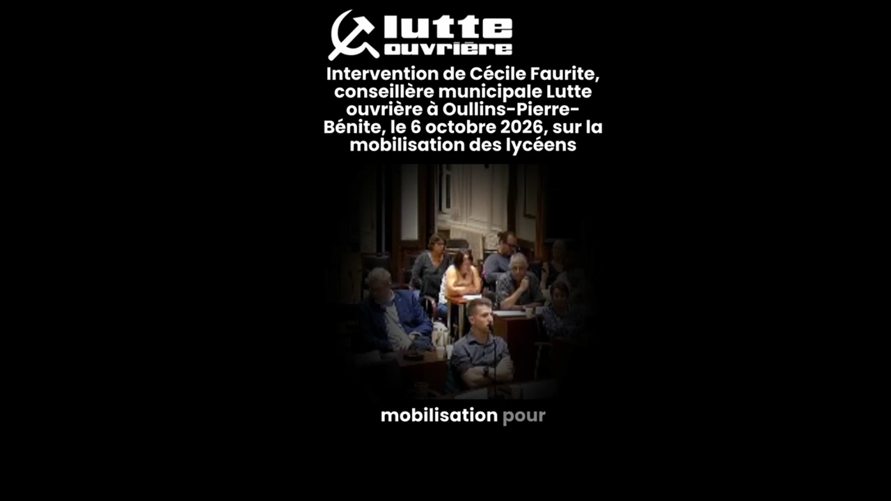 Illustration Intervention de Cécile Faurite en soutien aux lycéens mobilisés